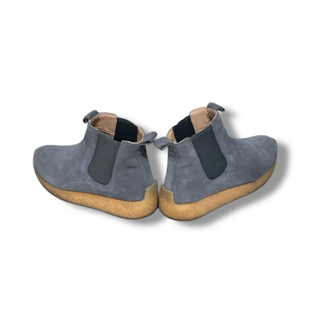 Kith x Ronnie Fieg for Clarks Season 2 Radlett in Asteroid Blue Suede Leather